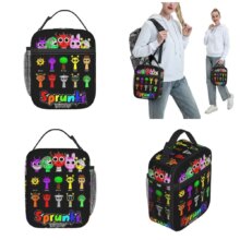 Sprunki Horror Spranky Insulated Lunch Bags Portable Lunch Container Thermal Bag Tote Lunch Box Work Picnic Food Handbags Sprunki Horror Spranky Insulated Lunch Bags Portable Lunch Container Thermal Bag Tote Lunch Box Work Picnic Food Handbags