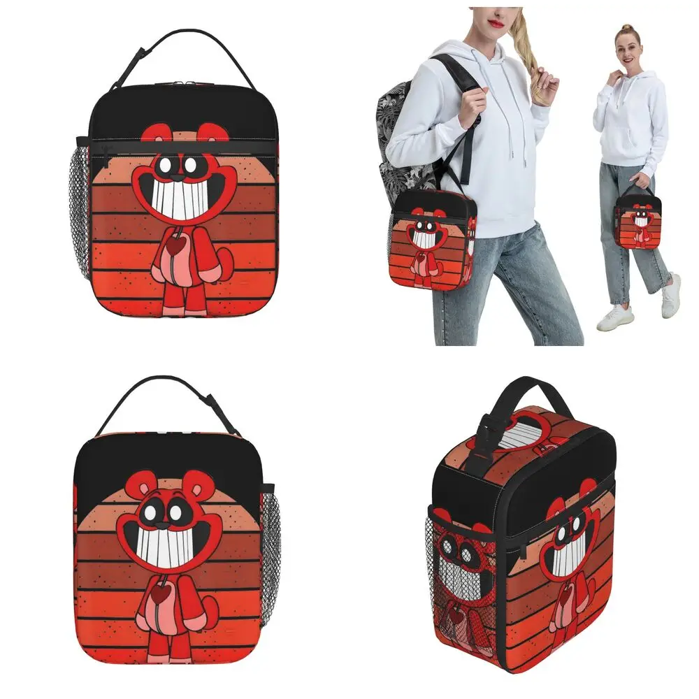 Kawaii Cartoon Smiling Critters Bobby BearHug Lunch Bag