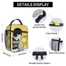 Blue Lock Football Insulated Lunch Bag Portable Meal Container Cooler Bag Tote Lunch Box College Picnic Bento Pouch Blue Lock Football Insulated Lunch Bag Portable Meal Container Cooler Bag Tote Lunch Box College Picnic Bento Pouch