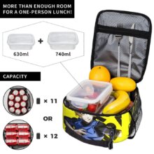 Blue Lock Football Insulated Lunch Bag Portable Meal Container Cooler Bag Tote Lunch Box College Picnic Bento Pouch Blue Lock Football Insulated Lunch Bag Portable Meal Container Cooler Bag Tote Lunch Box College Picnic Bento Pouch