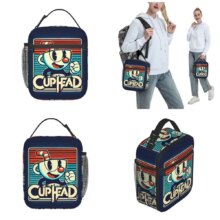 Cuphead Game Insulated Lunch Bag Cuphead Game Insulated Lunch Bag
