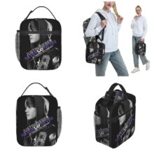 Justin Bieber Insulated Lunch Bags Portable Music Meal Container Cooler Bag Tote Lunch Box Beach Outdoor Food Storage Bags Justin Bieber Insulated Lunch Bags Portable Music Meal Container Cooler Bag Tote Lunch Box Beach Outdoor Food Storage Bags