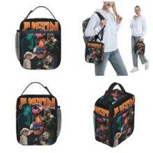 Justin Bieber Insulated Lunch Bags Portable Music Meal Container Cooler Bag Tote Lunch Box Beach Outdoor Food Storage Bags Justin Bieber Insulated Lunch Bags Portable Music Meal Container Cooler Bag Tote Lunch Box Beach Outdoor Food Storage Bags