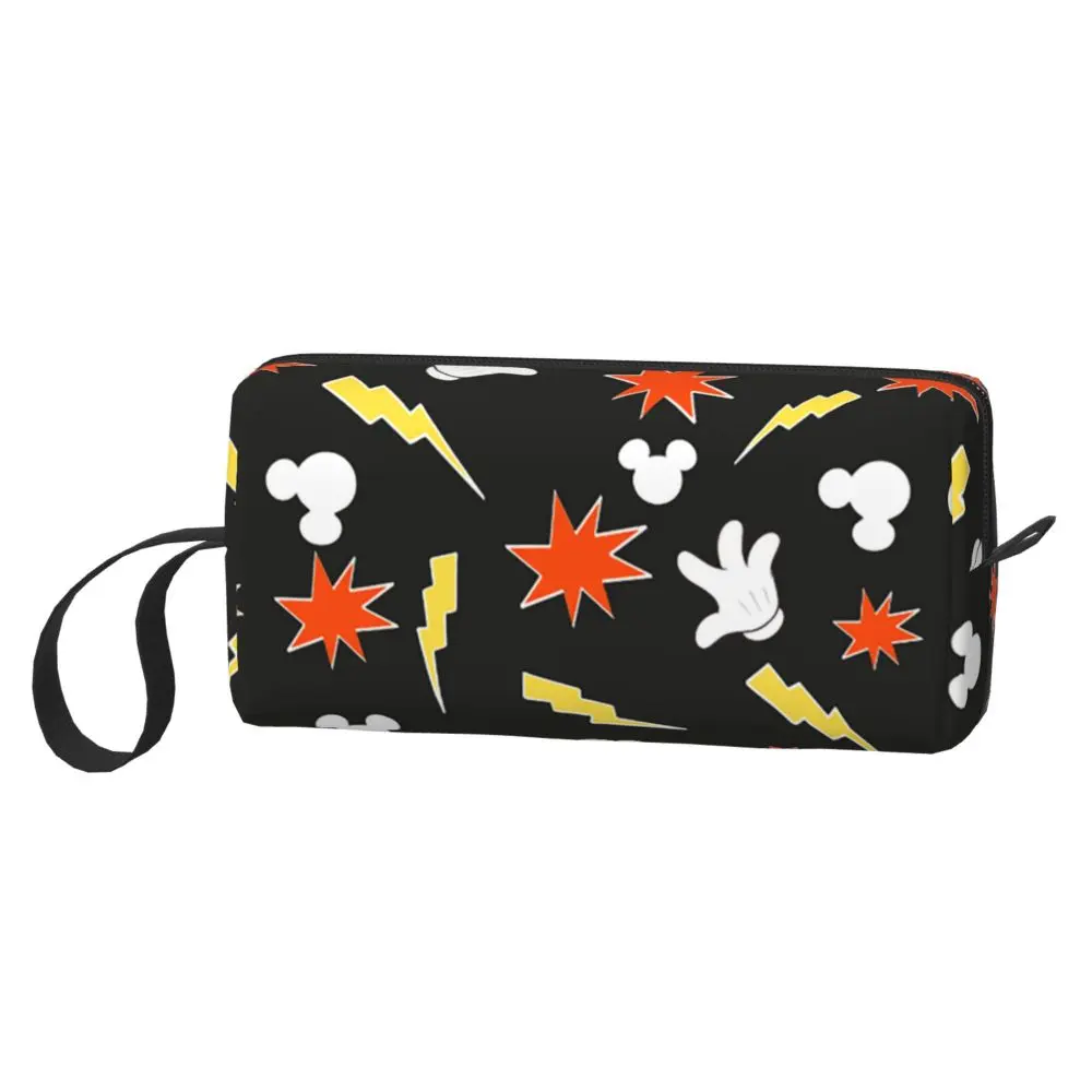 Mickey Mouse Grid Pattern Waterproof Kawaii Pouch 