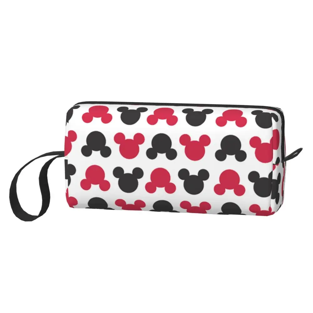 Mickey Mouse Grid Pattern Print Kawaii Waterproof Pouch Mickey Mouse Grid Pattern Print Kawaii Waterproof Pouch