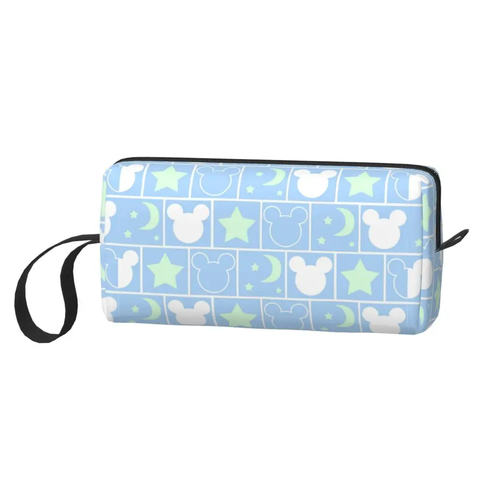 Kawaii Mickey Mouse Grid Pattern Waterproof Pouch Kawaii Mickey Mouse Grid Pattern Waterproof Pouch