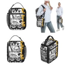 Dandadan Turbo Granny Cat Insulated Lunch Bag High Capacity Lunch Container Cooler Bag Tote Lunch Box Work Outdoor Food Handbags Dandadan Turbo Granny Cat Insulated Lunch Bag High Capacity Lunch Container Cooler Bag Tote Lunch Box Work Outdoor Food Handbags