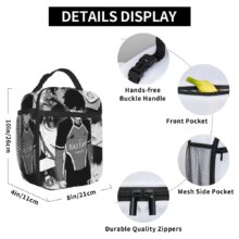 Blue Lock Soccer Player Insulated Lunch Bag High Capacity Reusable Cooler Bag Tote Lunch Box College Outdoor Bento Pouch Blue Lock Soccer Player Insulated Lunch Bag High Capacity Reusable Cooler Bag Tote Lunch Box College Outdoor Bento Pouch