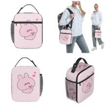 Asamimichaan Cute Asamimi Couples Insulated Lunch Bag High Capacity Lunch Container Thermal Bag Tote Lunch Box Office Food Bag Asamimichaan Cute Asamimi Couples Insulated Lunch Bag High Capacity Lunch Container Thermal Bag Tote Lunch Box Office Food Bag