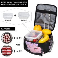 Asamimichaan Cute Asamimi Couples Insulated Lunch Bag High Capacity Lunch Container Thermal Bag Tote Lunch Box Office Food Bag Asamimichaan Cute Asamimi Couples Insulated Lunch Bag High Capacity Lunch Container Thermal Bag Tote Lunch Box Office Food Bag