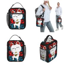 Dandadan Cat Turbo Granny Insulated Lunch Bags High Capacity Meal Container Thermal Bag Tote Lunch Box Office Travel Girl Boy Dandadan Cat Turbo Granny Insulated Lunch Bags High Capacity Meal Container Thermal Bag Tote Lunch Box Office Travel Girl Boy