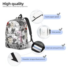 Sprunkis Incredibox Teenage Backpack with Pocket High School Business Beats Game Daypack for Men Women Laptop Shoulder Bag Sprunkis Incredibox Teenage Backpack with Pocket High School Business Beats Game Daypack for Men Women Laptop Shoulder Bag