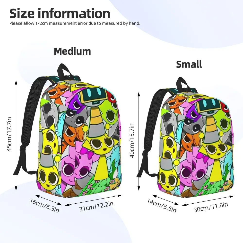 Kawaii Anime Sprunki Incredibox Character Backpack Kawaii Anime Sprunki Incredibox Character Backpack