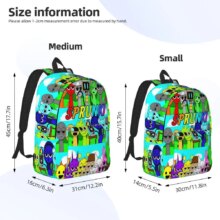 Sprunkis Incredibox Teenage Backpack with Pocket High School Business Beats Game Daypack for Men Women Laptop Shoulder Bag Sprunkis Incredibox Teenage Backpack with Pocket High School Business Beats Game Daypack for Men Women Laptop Shoulder Bag