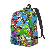 Sprunkis Incredibox Teenage Backpack with Pocket High School Business Beats Game Daypack for Men Women Laptop Shoulder Bag Sprunkis Incredibox Teenage Backpack with Pocket High School Business Beats Game Daypack for Men Women Laptop Shoulder Bag