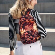 Tanjiro Kamado Demon Slayer Anime Backpack Student School Bookbag Daypack Preschool Primary Bag Sports Tanjiro Kamado Demon Slayer Anime Backpack Student School Bookbag Daypack Preschool Primary Bag Sports