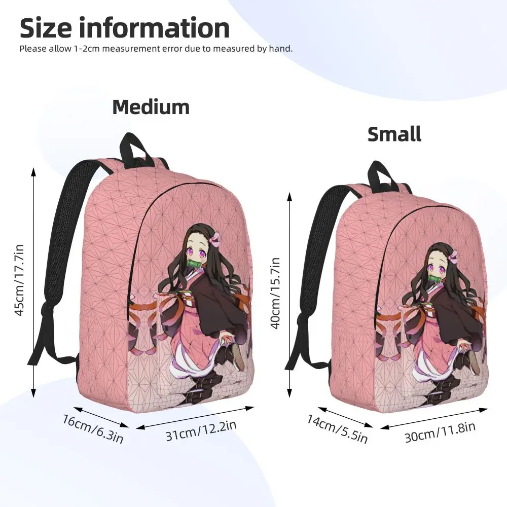Kawaii Anime Demon Slayer Nezuko School Backpack
