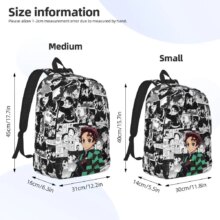 Tanjiro Kamado Demon Slayer Anime Backpack Student School Bookbag Daypack Preschool Primary Bag Sports Tanjiro Kamado Demon Slayer Anime Backpack Student School Bookbag Daypack Preschool Primary Bag Sports