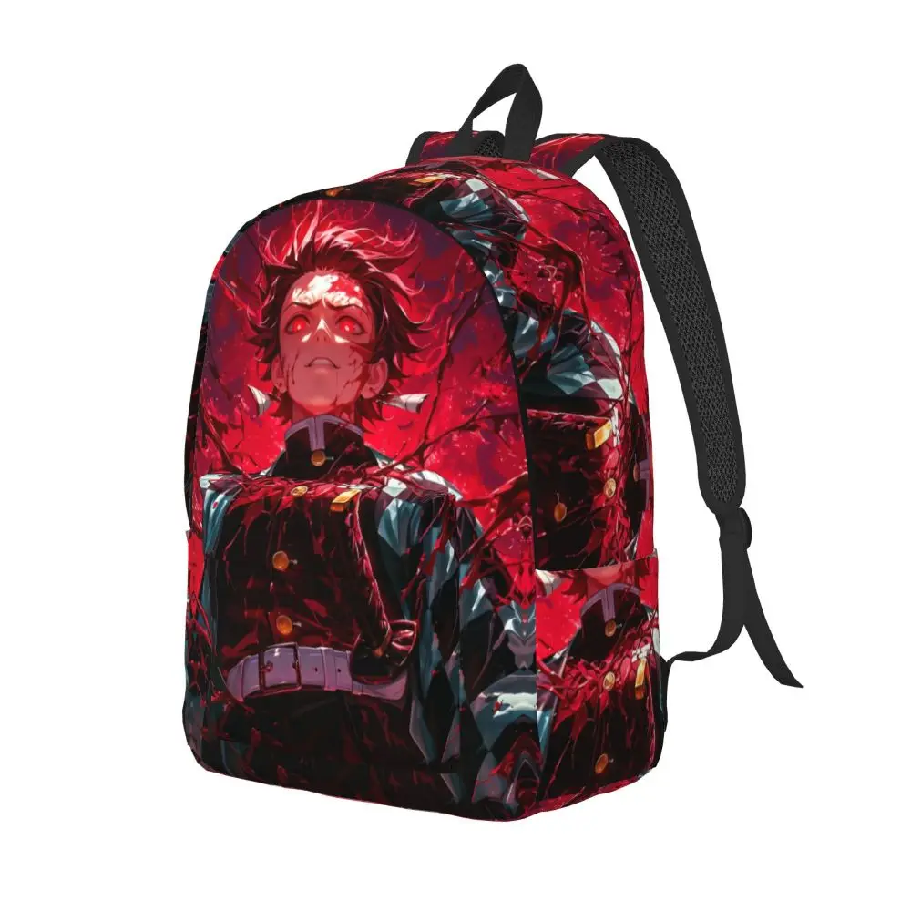 Kawaii Anime Demon Slayer Tanjiro School Backpack