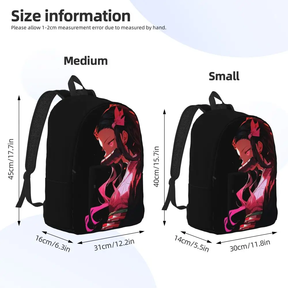 Cartoon Demon Slayer Kawaii Nezuko Kamado Backpack