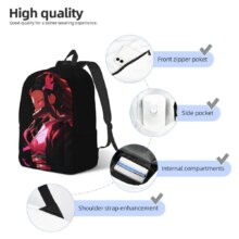 Tanjiro Kamado Demon Slayer Anime Backpack Student School Bookbag Daypack Preschool Primary Bag Sports Tanjiro Kamado Demon Slayer Anime Backpack Student School Bookbag Daypack Preschool Primary Bag Sports