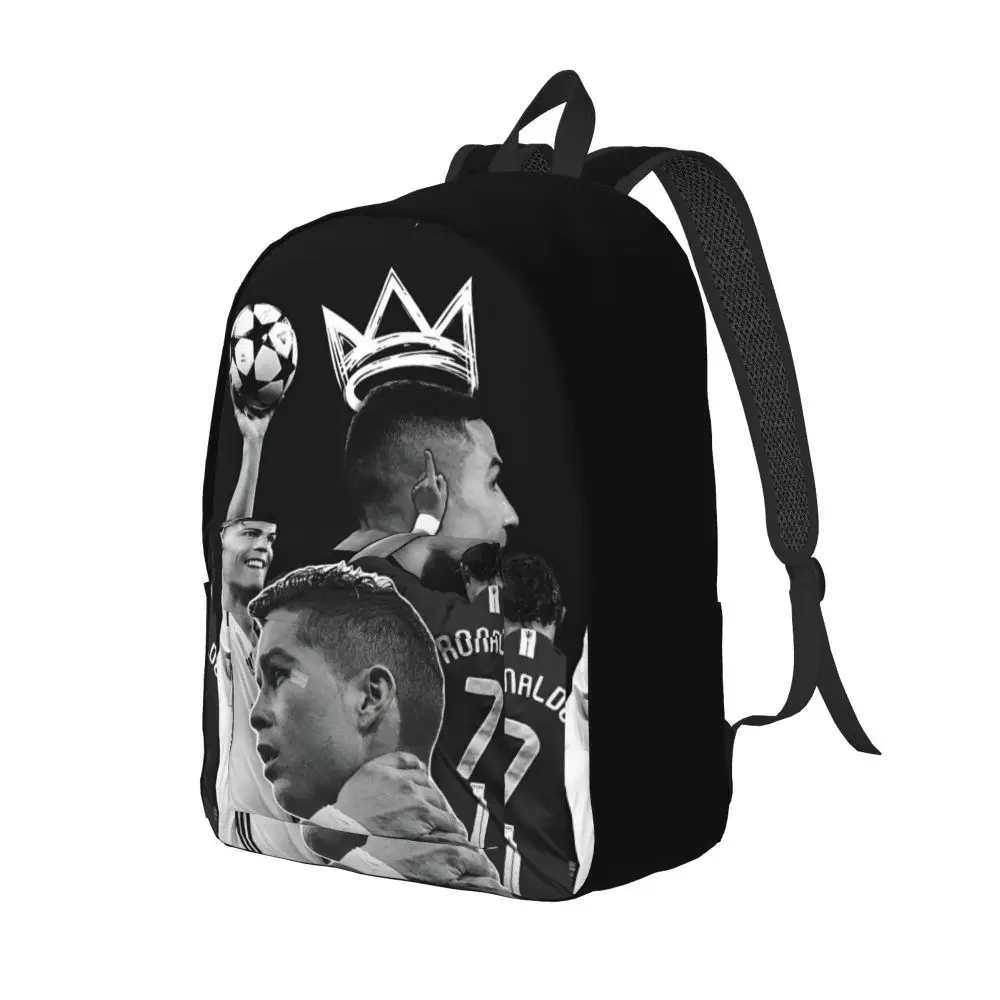 The Legend Footballer Cristiano Ronaldo Kawaii Printed Backpack