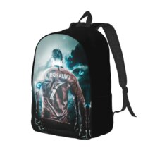 The Legend Footballer CR7 Casual Backpack Gift High School Hiking Travel Soccer Daypack for Men Women Laptop Computer Canvas Bag The Legend Footballer CR7 Casual Backpack Gift High School Hiking Travel Soccer Daypack for Men Women Laptop Computer Canvas Bag