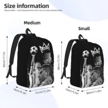 The Legend Footballer CR7 Casual Backpack Gift High School Hiking Travel Soccer Daypack for Men Women Laptop Computer Canvas Bag The Legend Footballer CR7 Casual Backpack Gift High School Hiking Travel Soccer Daypack for Men Women Laptop Computer Canvas Bag