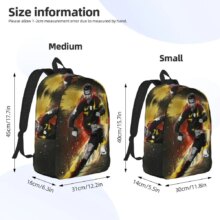 The Legend Footballer CR7 Casual Backpack Gift High School Hiking Travel Soccer Daypack for Men Women Laptop Computer Canvas Bag The Legend Footballer CR7 Casual Backpack Gift High School Hiking Travel Soccer Daypack for Men Women Laptop Computer Canvas Bag
