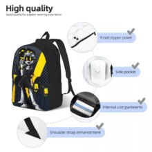 Murder Drones N Classical Backpack Outdoor Student Business Uzi Doorman Horror Daypack for Men Women Laptop Computer Canvas Bags Murder Drones N Classical Backpack Outdoor Student Business Uzi Doorman Horror Daypack for Men Women Laptop Computer Canvas Bags