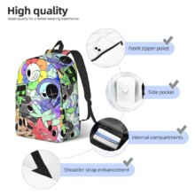 Dandys World Cool Backpack Sports Student Business Daypack for Men Women Laptop Shoulder Bag Dandys World Cool Backpack Sports Student Business Daypack for Men Women Laptop Shoulder Bag