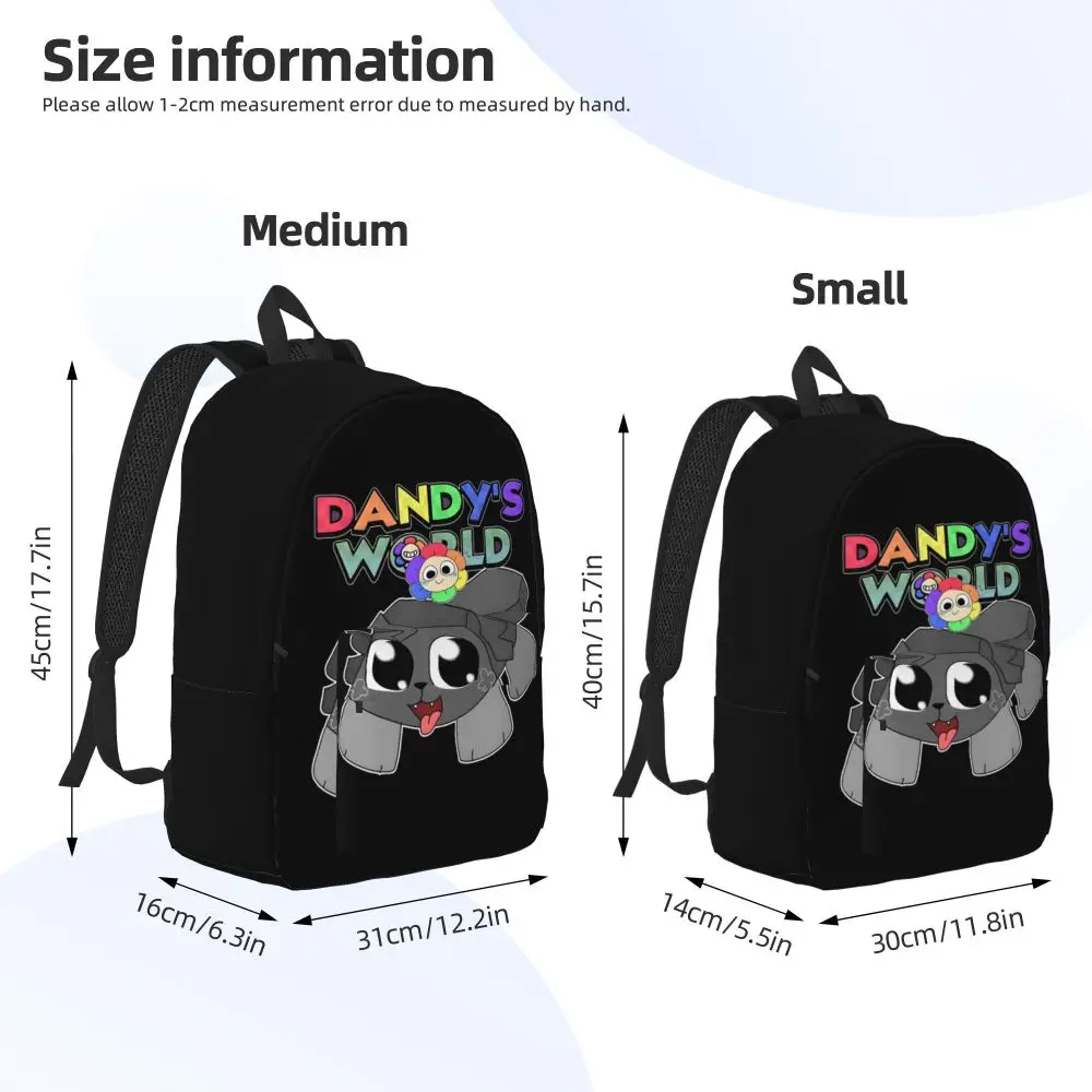 Kawaii Cartoon Dandy's World Pebble And Dandy Backpack