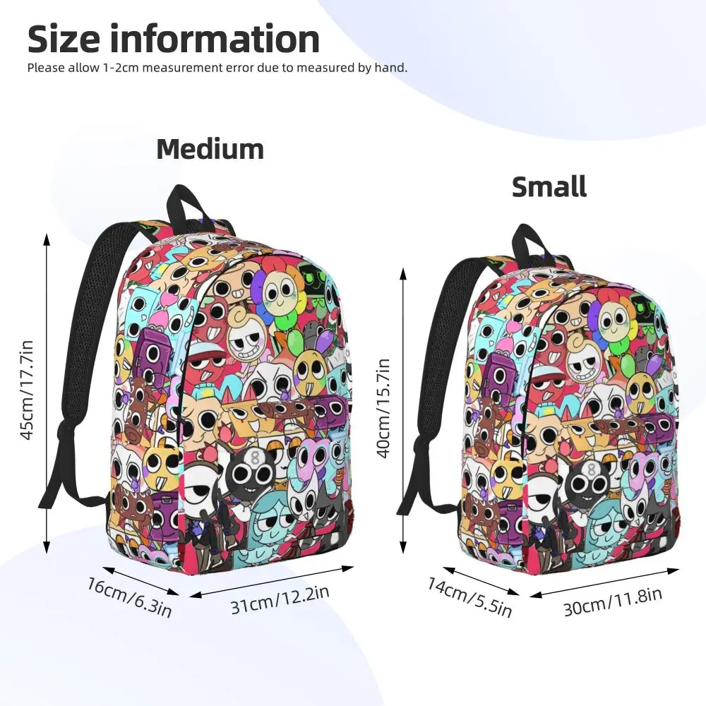 Cartoon Kawaii Dandy's World Character Backpack