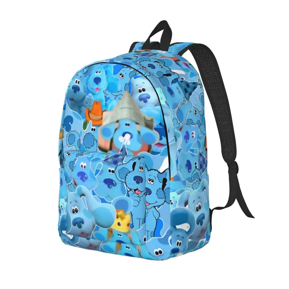 Kawaii Anime Blue's Clues Blue Backpack