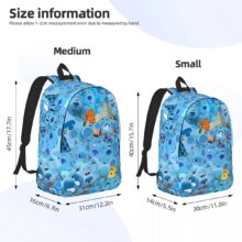 Cartoon Blue’s Clues Fashion Backpack Durable High School Work Blue Dog Daypack for Men Women Laptop Shoulder Bag Cartoon Blue's Clues Fashion Backpack Durable High School Work Blue Dog Daypack for Men Women Laptop Shoulder Bag