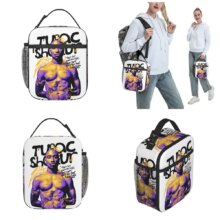 Tupac Insulated Lunch Bags High Capacity Retro Rapper Meal Container Thermal Bag Tote Lunch Box College Picnic Food Bag Tupac Insulated Lunch Bags High Capacity Retro Rapper Meal Container Thermal Bag Tote Lunch Box College Picnic Food Bag