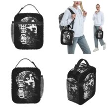 Tupac Insulated Lunch Bags High Capacity Retro Rapper Meal Container Thermal Bag Tote Lunch Box College Picnic Food Bag Tupac Insulated Lunch Bags High Capacity Retro Rapper Meal Container Thermal Bag Tote Lunch Box College Picnic Food Bag