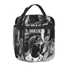 Tupac Insulated Lunch Bags High Capacity Retro Rapper Meal Container Thermal Bag Tote Lunch Box College Picnic Food Bag Tupac Insulated Lunch Bags High Capacity Retro Rapper Meal Container Thermal Bag Tote Lunch Box College Picnic Food Bag