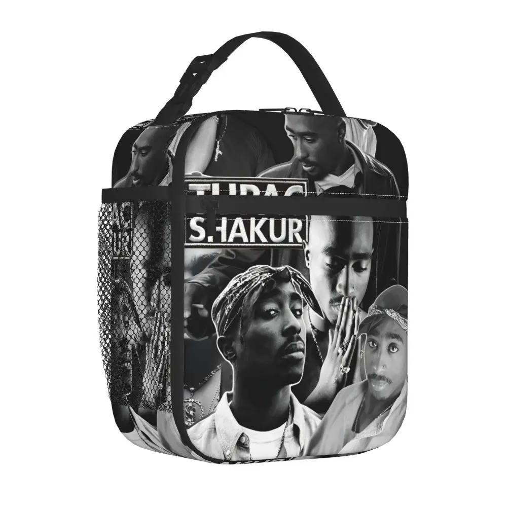 Tupac Shakur Printed Kawaii Lunch Bag