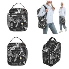 Tupac Insulated Lunch Bags High Capacity Retro Rapper Meal Container Thermal Bag Tote Lunch Box College Picnic Food Bag Tupac Insulated Lunch Bags High Capacity Retro Rapper Meal Container Thermal Bag Tote Lunch Box College Picnic Food Bag