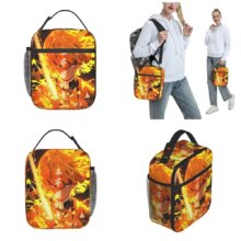 Demon Slayer Anime Nezuko Tanjiro Insulated Lunch Bags High Capacity Meal Container Thermal Bag Lunch Box Tote Office Outdoor Demon Slayer Anime Nezuko Tanjiro Insulated Lunch Bags High Capacity Meal Container Thermal Bag Lunch Box Tote Office Outdoor