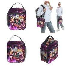 Demon Slayer Anime Nezuko Tanjiro Insulated Lunch Bags High Capacity Meal Container Thermal Bag Lunch Box Tote Office Outdoor Demon Slayer Anime Nezuko Tanjiro Insulated Lunch Bags High Capacity Meal Container Thermal Bag Lunch Box Tote Office Outdoor