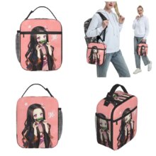 Demon Slayer Anime Nezuko Tanjiro Insulated Lunch Bags High Capacity Meal Container Thermal Bag Lunch Box Tote Office Outdoor Demon Slayer Anime Nezuko Tanjiro Insulated Lunch Bags High Capacity Meal Container Thermal Bag Lunch Box Tote Office Outdoor