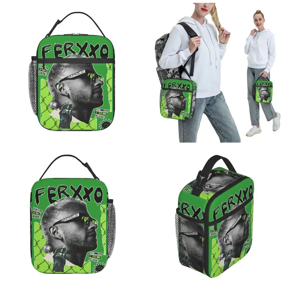 Feid Ferxxo Kawaii Insulated Lunch Bag

