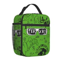 Feid Ferxxo Insulated Lunch Bag Cooler Bag ReusableMeal Container Logo 90s Rapper Rap Leakproof Lunch Box Tote Food Storage Bag Feid Ferxxo Insulated Lunch Bag Cooler Bag Reusable
Meal Container Logo 90s Rapper Rap Leakproof Lunch Box Tote Food Storage Bag