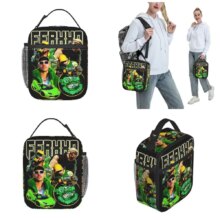 Feid Ferxxo Insulated Lunch Bag Cooler Bag ReusableMeal Container Logo 90s Rapper Rap Leakproof Lunch Box Tote Food Storage Bag Feid Ferxxo Insulated Lunch Bag Cooler Bag Reusable
Meal Container Logo 90s Rapper Rap Leakproof Lunch Box Tote Food Storage Bag