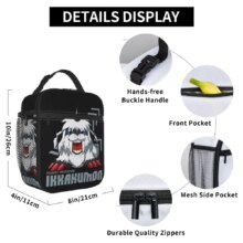 Digimon And Crests Insulated Lunch Bag High Capacity Nostalgic Lunch Container Thermal Bag Tote Lunch Box Travel Bento Pouch Digimon And Crests Insulated Lunch Bag High Capacity Nostalgic Lunch Container Thermal Bag Tote Lunch Box Travel Bento Pouch