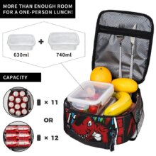 Digimon And Crests Insulated Lunch Bag High Capacity Nostalgic Lunch Container Thermal Bag Tote Lunch Box Travel Bento Pouch Digimon And Crests Insulated Lunch Bag High Capacity Nostalgic Lunch Container Thermal Bag Tote Lunch Box Travel Bento Pouch