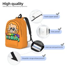 Dandys World Dandy Classical Backpack Sports High School Work Daypack for Men Women Laptop Computer Canvas Bags Dandys World Dandy Classical Backpack Sports High School Work Daypack for Men Women Laptop Computer Canvas Bags