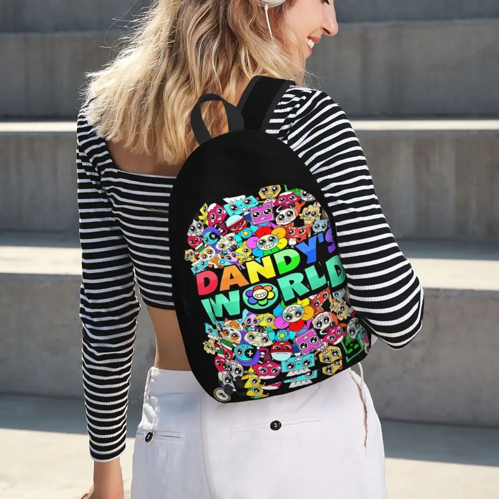 Kawaii Anime Dandys World Characters Printed Backpack